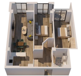 Բնակարանի ձախ կողմի տեսք